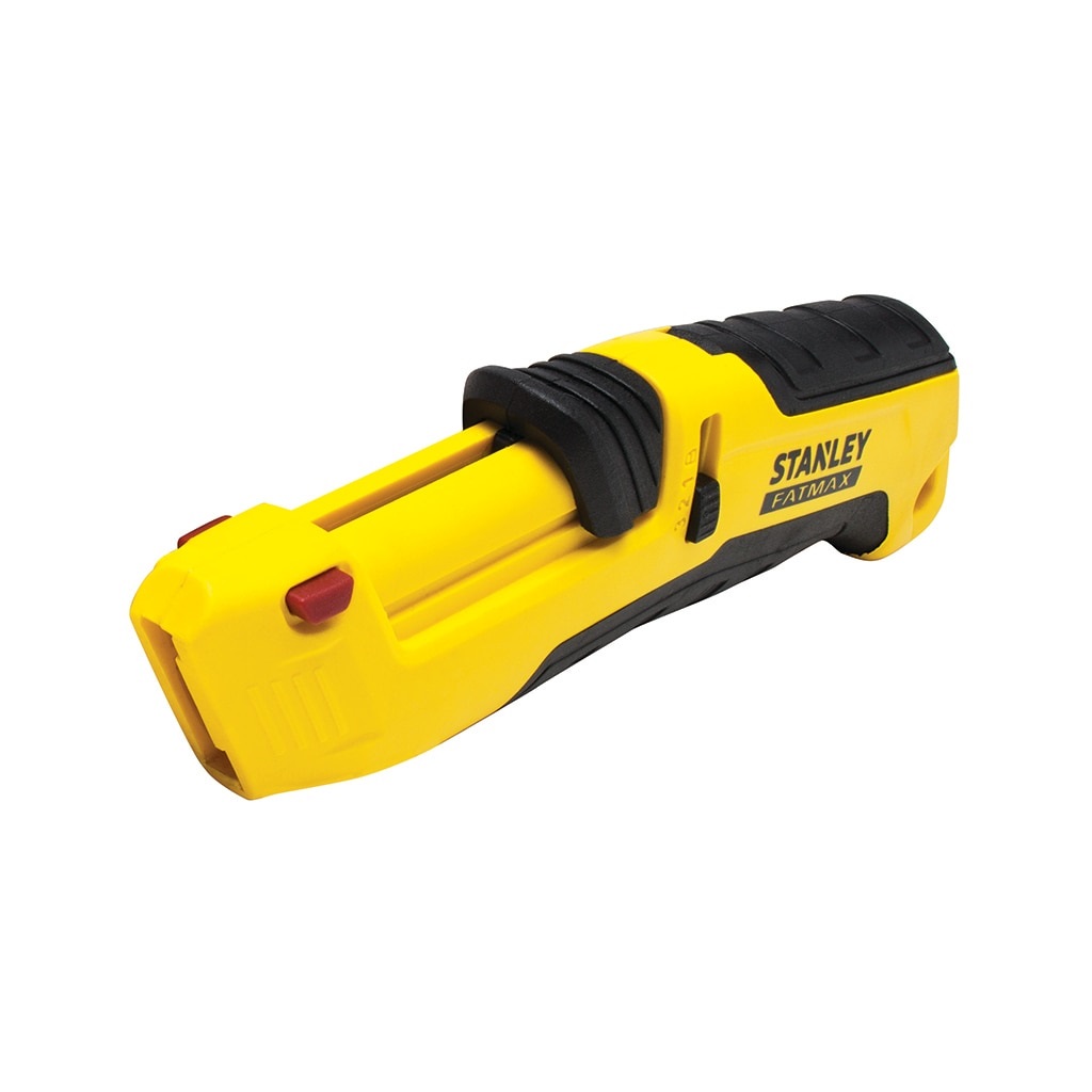 Stanley FMHT10365-0 Coltello di Sicurezza FATMAX con Cursore a Tre Lati, Regolazione Profondità e Blocco Sicuro