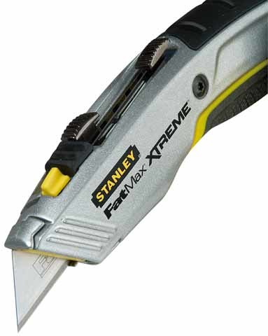 Stanley FatMax 0-10-789 Coltello a doppia lama con cambio rapido e appoggiadito antiscivolo