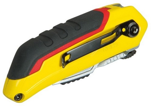 Stanley 0-10-825 Coltello Pieghevole FatMax con Lama Retrattile Ergonomico e Cambio Istantaneo