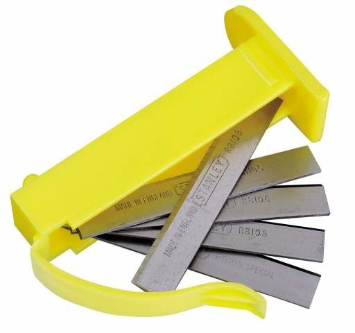 Stanley 0-12-378 Lama da Pialla Dritta 50 mm - Ricambio per Pialletto