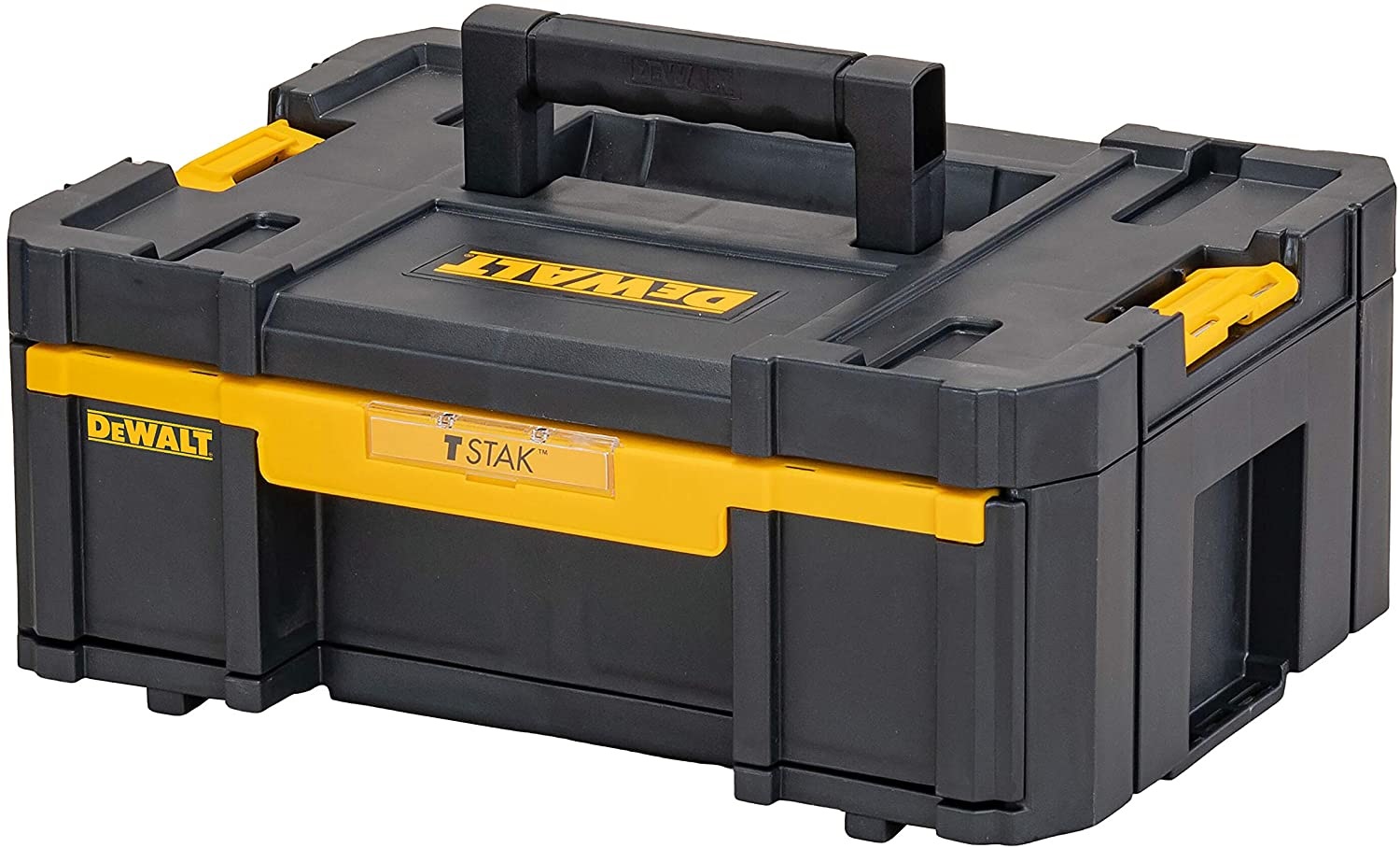DeWALT TSTAK III DWST1-70705 - Valigetta porta utensili con cassetto profondo, 4 vaschette amovibili, sistema modulabile e impilabile