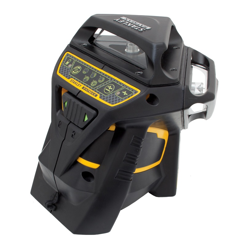 Stanley FATMAX X3G Livella Laser Multilinea Verde 35 m - 3 Raggi Intersecati a 360°, Autolivellante, Precisione ± 3 mm, Accessori Inclusi