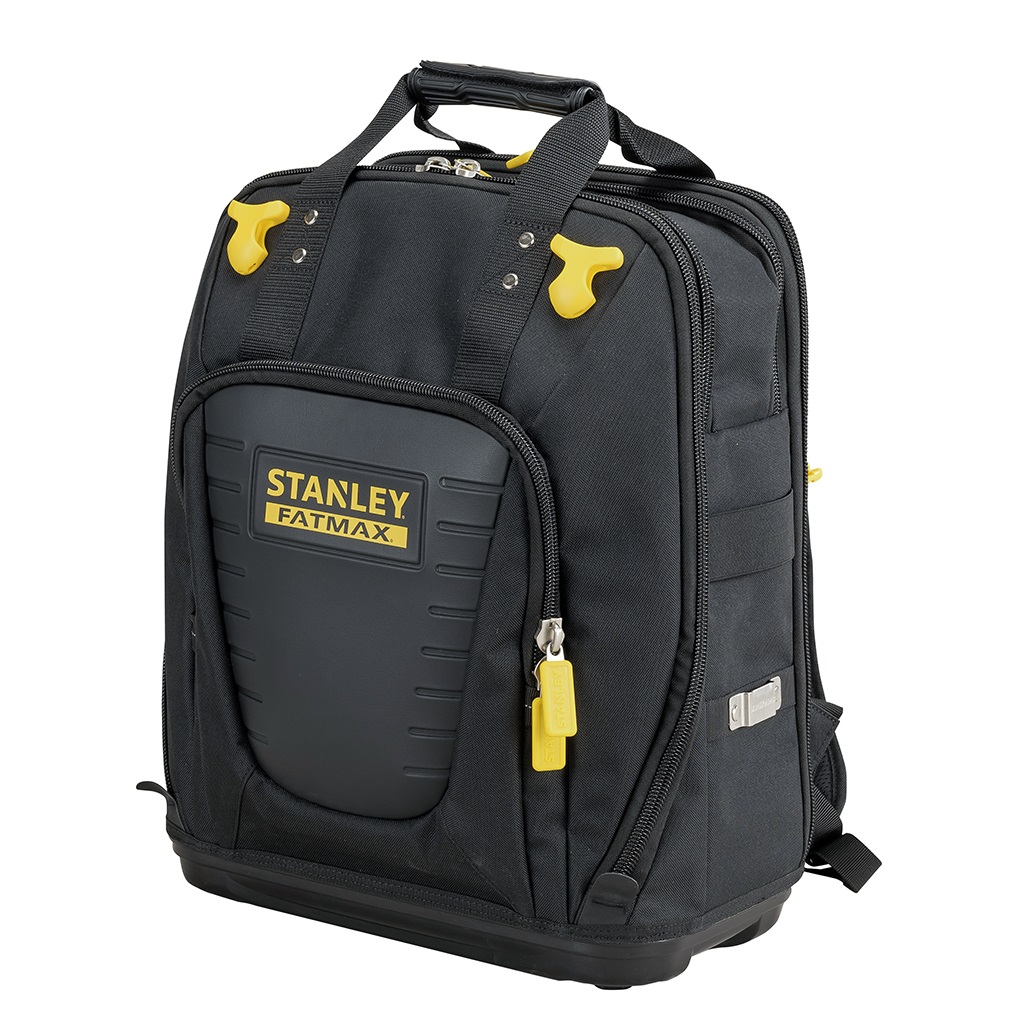 Stanley FATMAX Zaino Quick Access 4 Scomparti in Nylon 600 Den - Dimensioni 47 x 23 x 33.5 cm