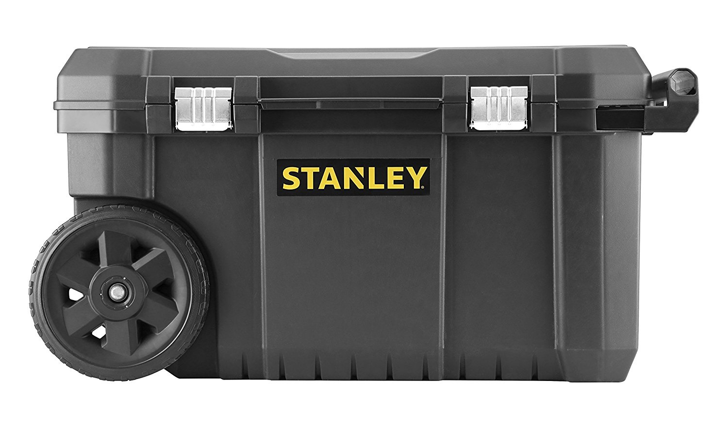 Stanley Vasca Porta Utensili con Ruote Essential 50L - Dimensioni 66,5x40,4x34,4 cm, Ruote in Gomma, Organizer nel Coperchio