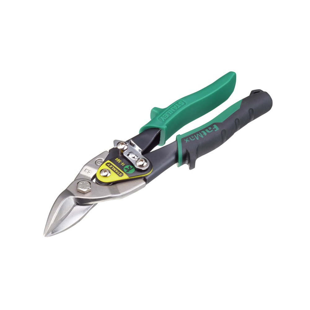 Stanley Cesoia Fatmax® Lamiera Destra con Leva Demoltiplicata e Manici Antiscivolo