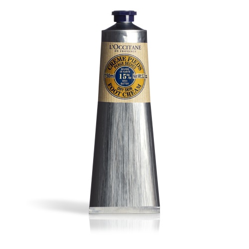 L'Occitane Crema Piedi Karité 150 ml - Nutriente, Idratante e Lenitiva con Burro di Karité (15%)
