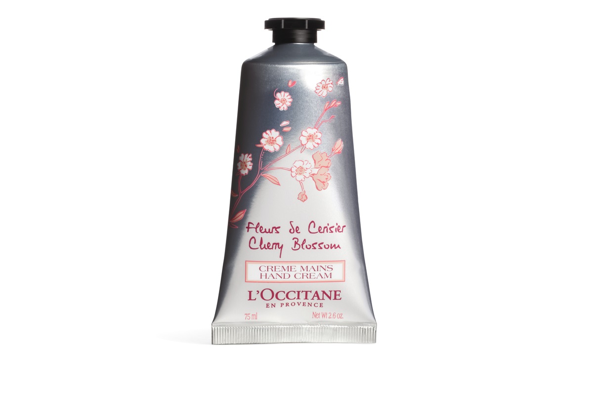 L'Occitane Crema Mani ai Fiori di Ciliegio 75 ml - Nutre, idrata e profuma con Burro di Karité