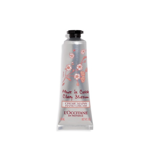 L'Occitane Crema Mani Fiori di Ciliegio 30 ml - Nutriente e Idratante con Burro di Karité