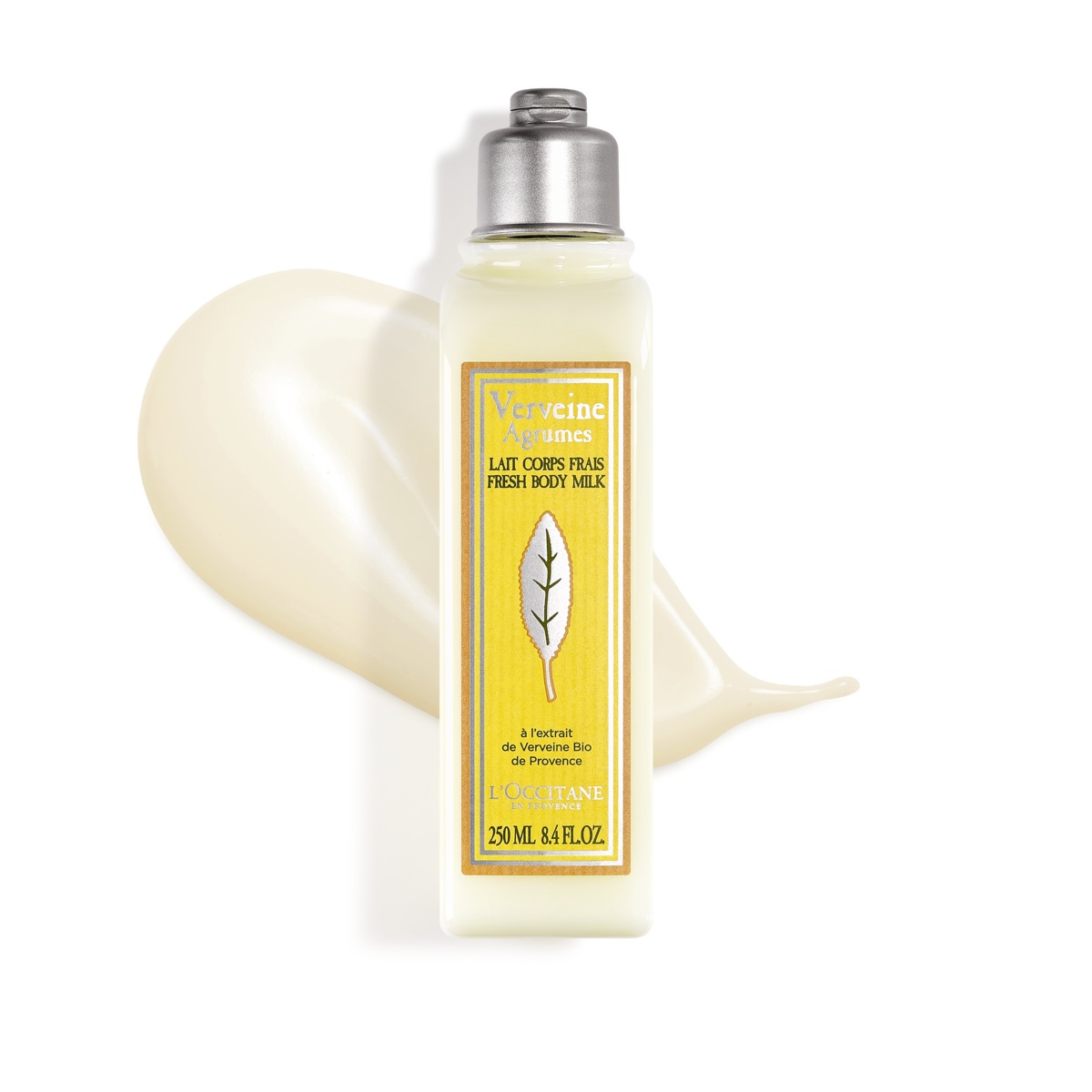 L'Occitane Latte Corpo Verbena e Agrumi 250ml - Idratante e Rinfrescante con Verbena BIO e Agrumi d'Italia