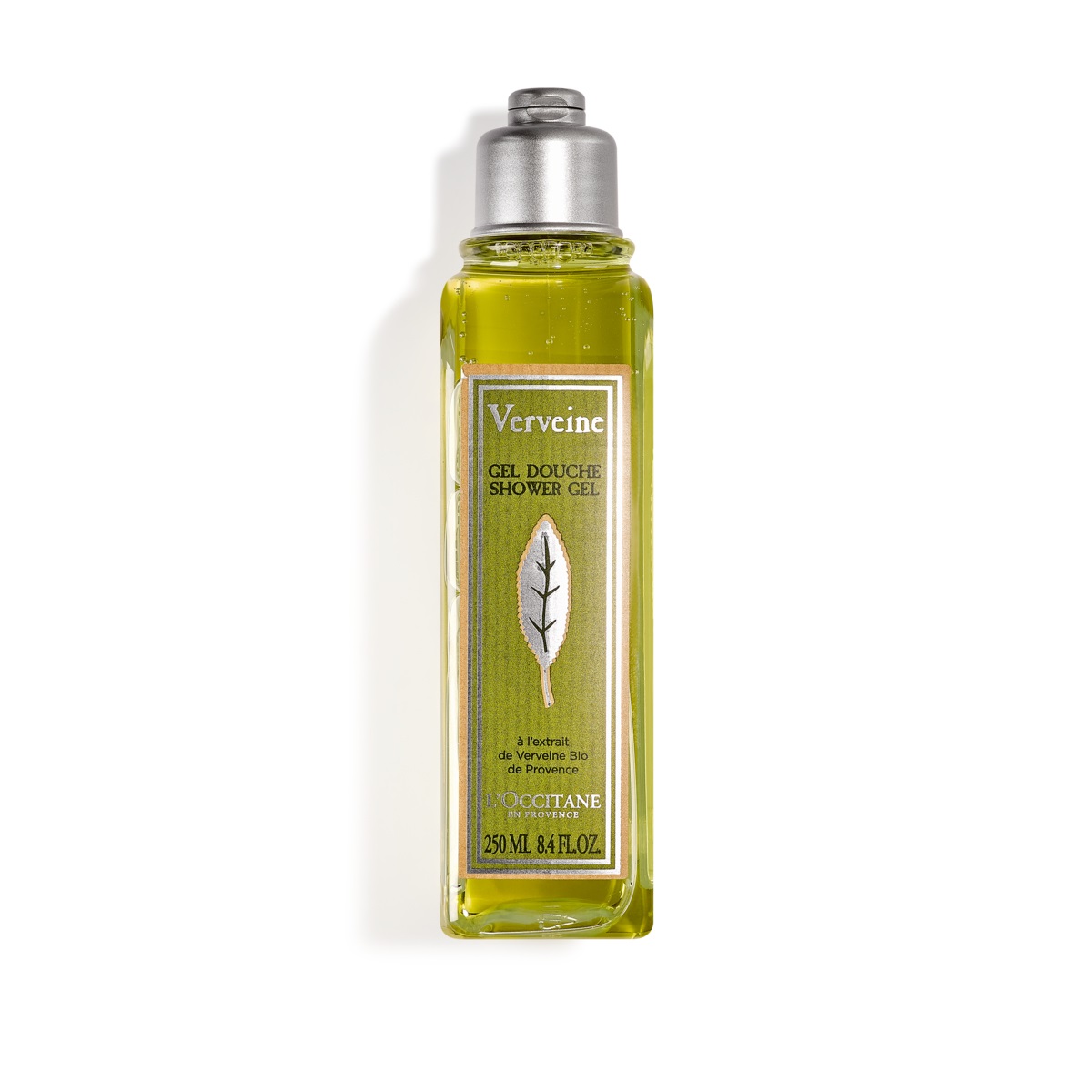 L'Occitane Gel Doccia Verbena 250 ml - Deterge delicatamente con estratti di Verbena Bio di Provenza e fragranza agrumata