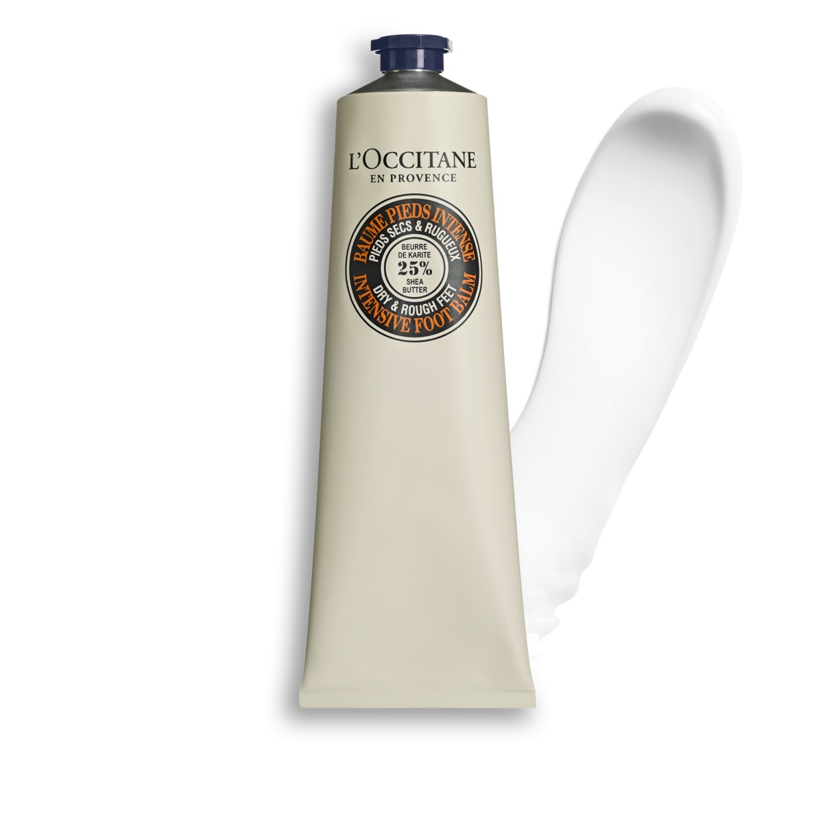 L'Occitane Balsamo Piedi Intenso 150ml - 25% Burro di Karité, D-Panthenol e Allantoina