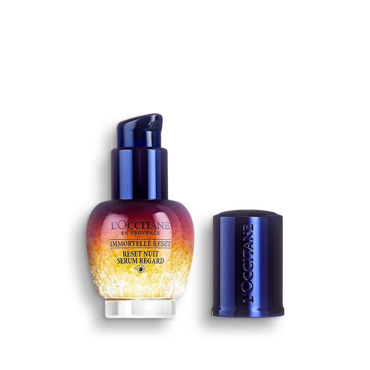 L'Occitane Siero Contorno Occhi Immortelle Reset 15 ml - Riduce Occhiaie, Gonfiore e Rughe Sottili