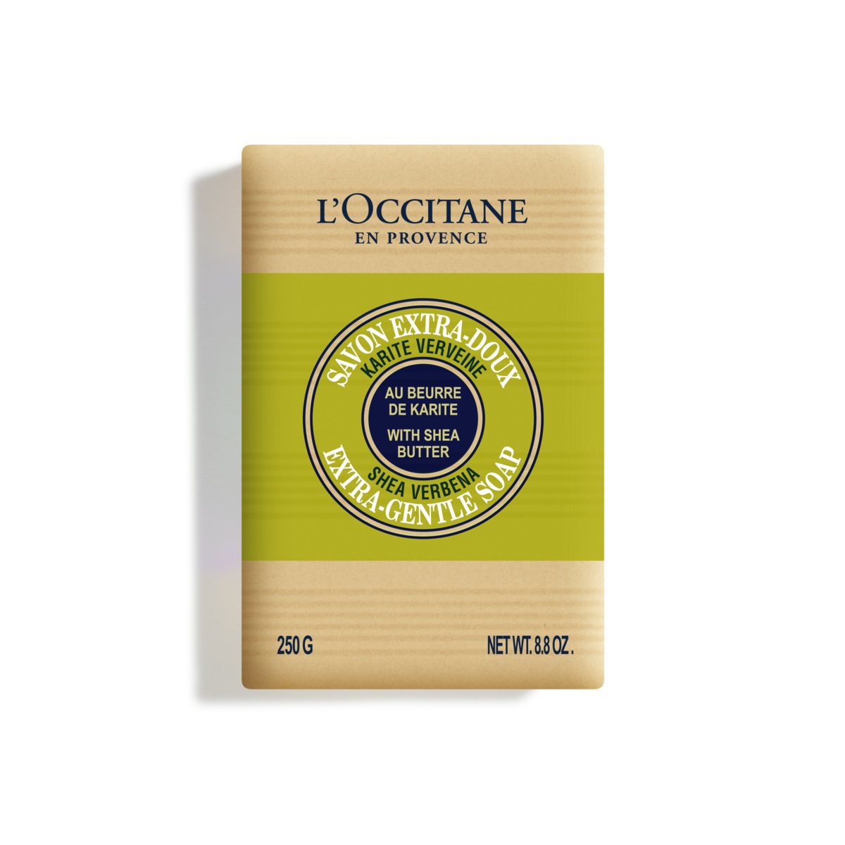 L'Occitane Sapone Extra Dolce con Burro di Karité e Verbena 250g - Nutriente e Ammorbidente