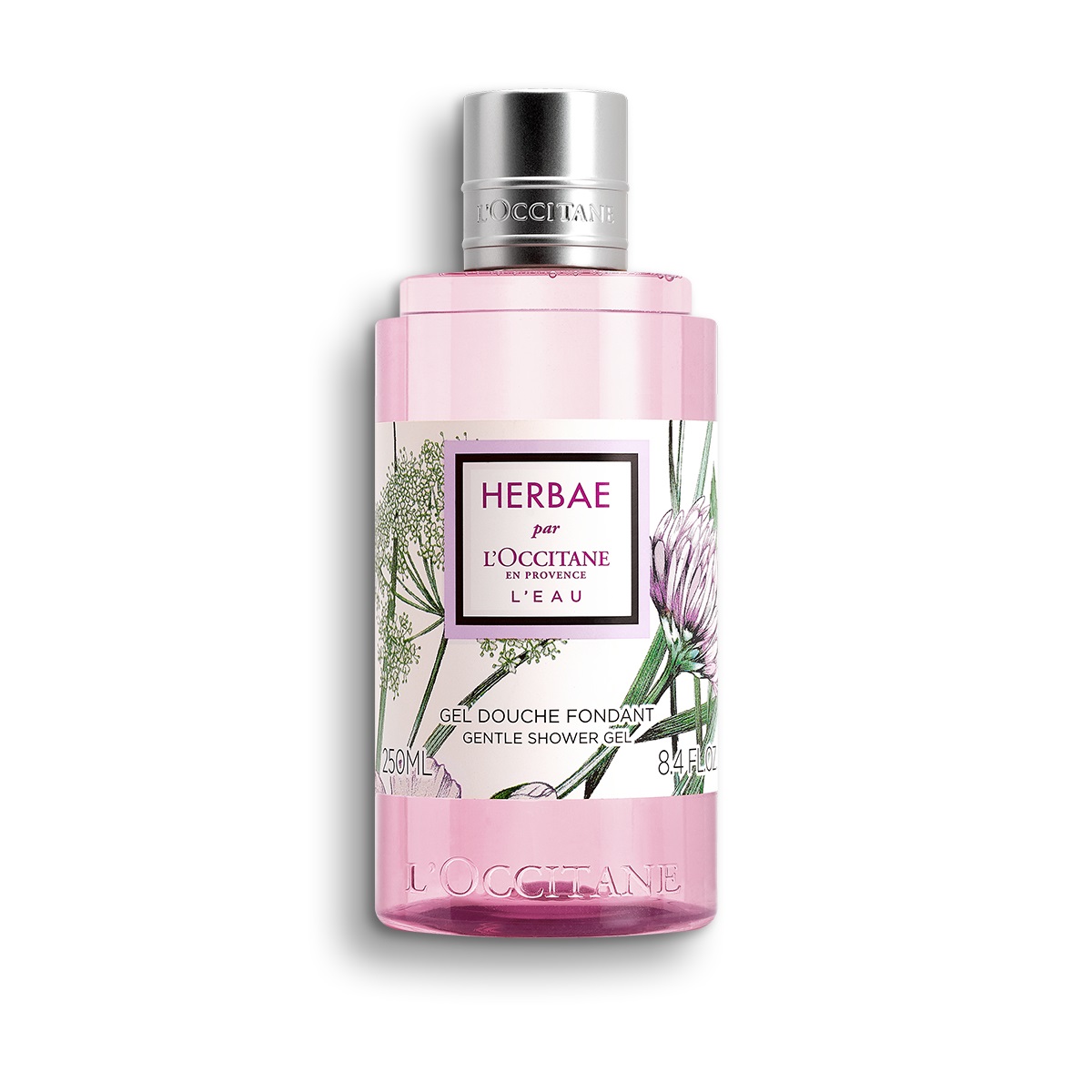 L'Occitane Herbae L'Eau Gel Doccia 250ml - Detergente Delicato con Profumazione Intensa