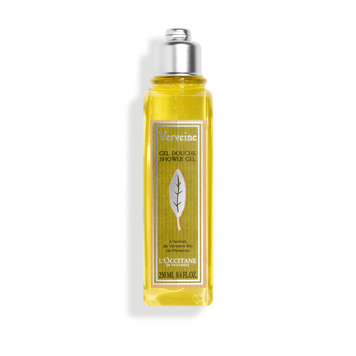 L'Occitane Gel Doccia Verbena Agrumi 250ml - Detergente Delicato con Estratto di Verbena Biologica