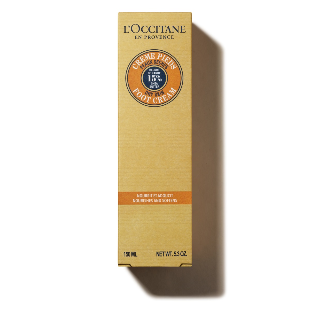 L'Occitane Crema Piedi al Karité 150 ml - Idratante e Nutriente con Burro di Karité (15%)