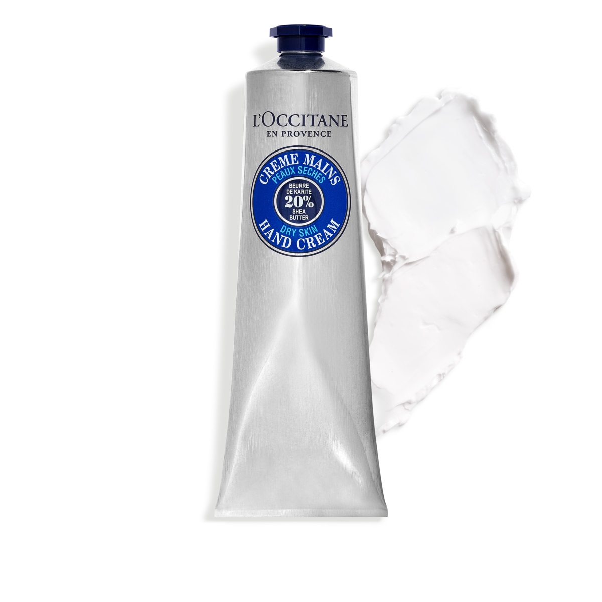 L'Occitane Crema Mani al Karité 150ml - Ricca di Burro di Karité Biologico (20%) per Mani Morbide e Nutrite