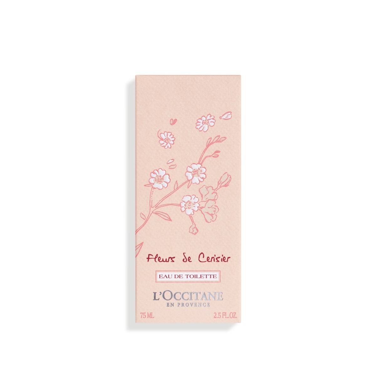 L'Occitane Fiori di Ciliegio Eau de Toilette 75 ml - Fragranza Floreale-Fruttata con Estratto di Ciliegia del Luberon per Donna