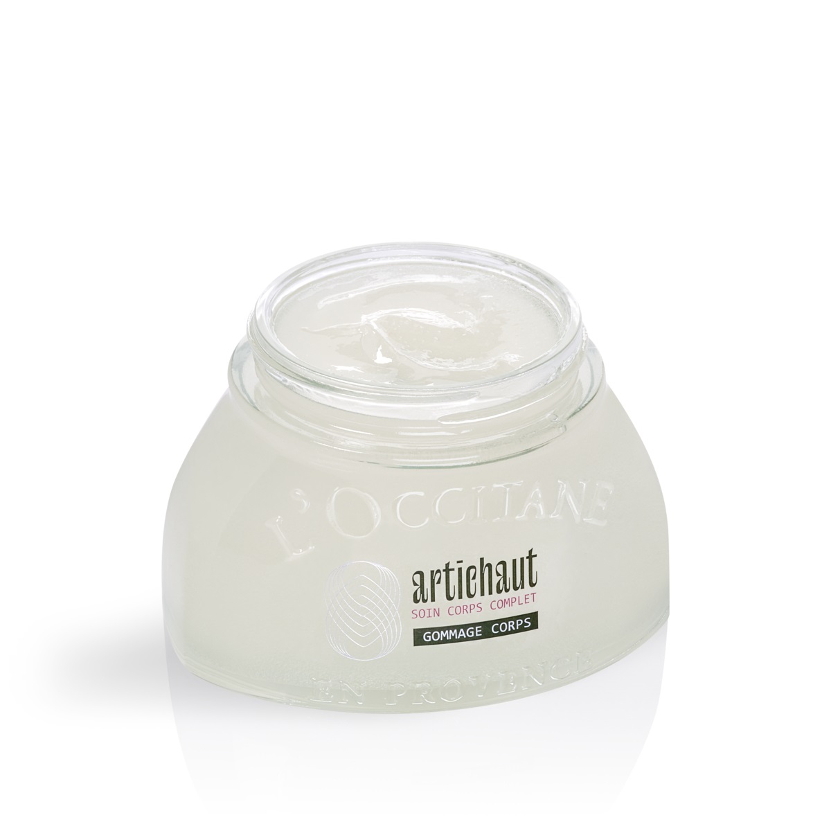 L'Occitane Scrub Corpo Carciofo Drenante Effetto Caldo 200ml - Esfoliante per Pelle Liscia e Levigata