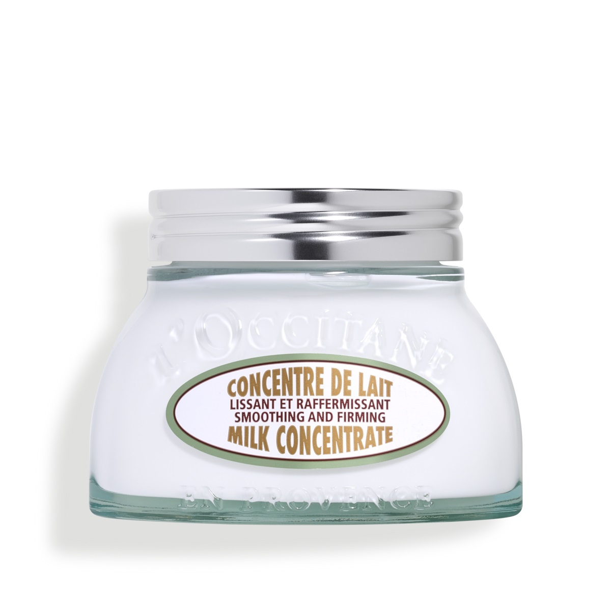 L'Occitane Concentré de Lait Mandorla 200ml - Crema Corpo Idratante e Nutriente con Olio e Latte di Mandorla, 48 Ore di Idratazione