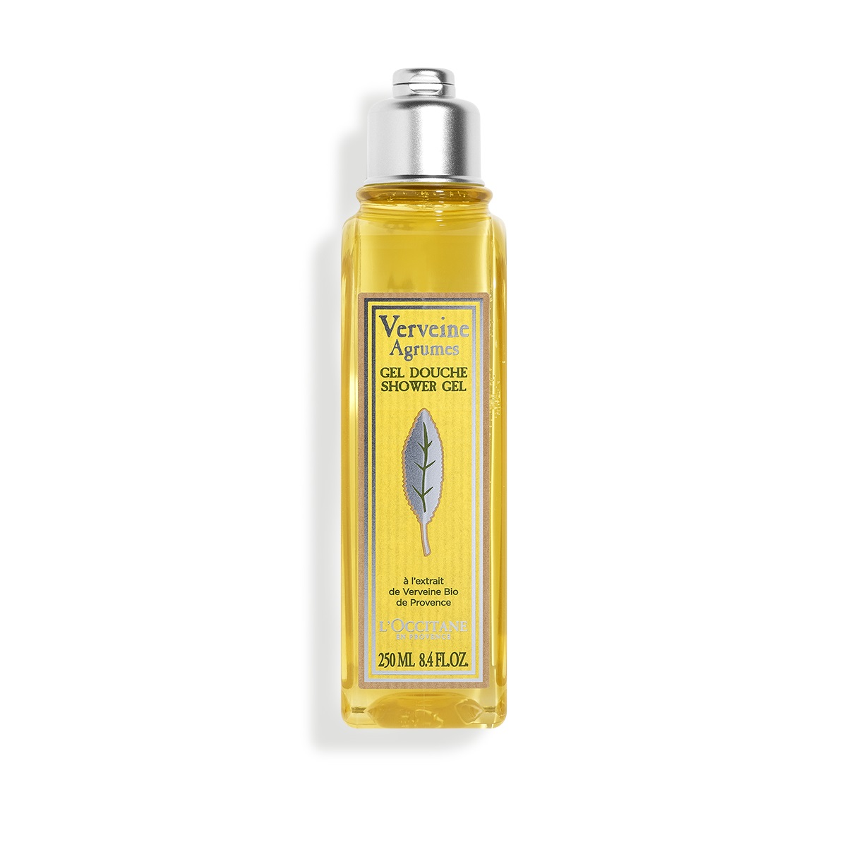 L'Occitane Gel Doccia Verbena Agrumi 250ml - Deterge e profuma la pelle con note fresche di Limone e Verbena