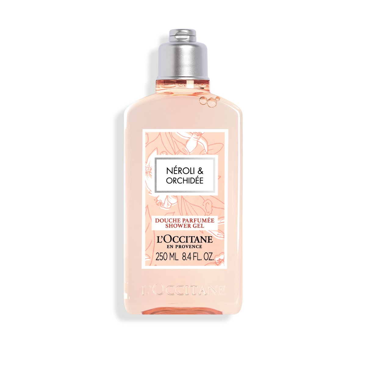 L'Occitane en Provence Gel Doccia Neroli & Orchidea 250 ml - Deterge delicatamente con fragranza fiorita