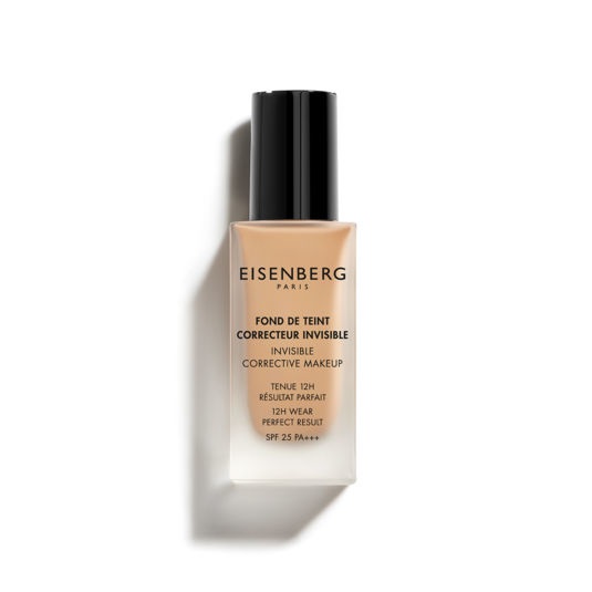 Eisenberg Fond De Teint Correcteur Invisible 30 ml - Fondotinta Liquido Lussuoso 03 Naturel Doré con Formula Trio-Moléculaire