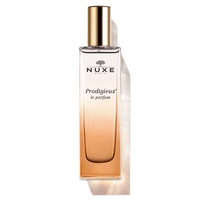 NUXE Prodigieux Le Parfum 50ml - Eau de Parfum Donna con Note di Fiore d'Arancio, Magnolia e Vaniglia, 88% Ingredienti Naturali