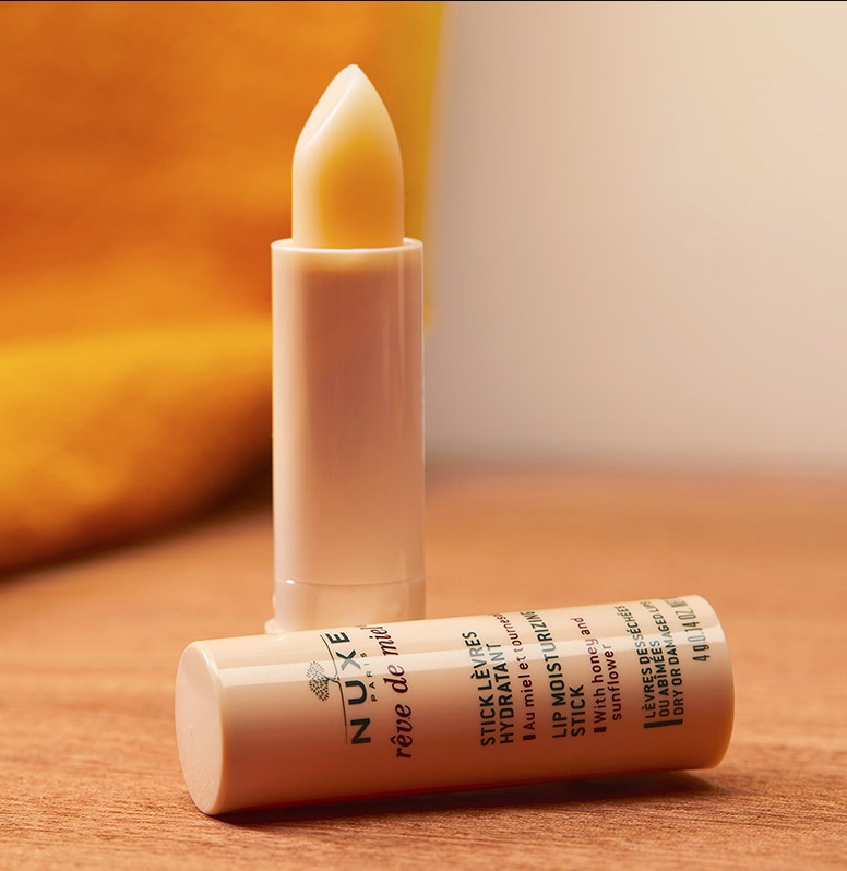 NUXE Rêve de Miel Duo Stick Labbra Idratante 2 x 4g - Ripara e Protegge le Labbra Secche