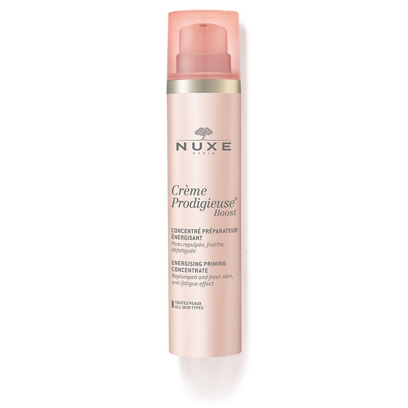 Nuxe Crème Prodigieuse Boost Concentrato Preparatore Energizzante Viso 100 ml - Antiossidante al Fiore di Gelsomino e Vitamina C