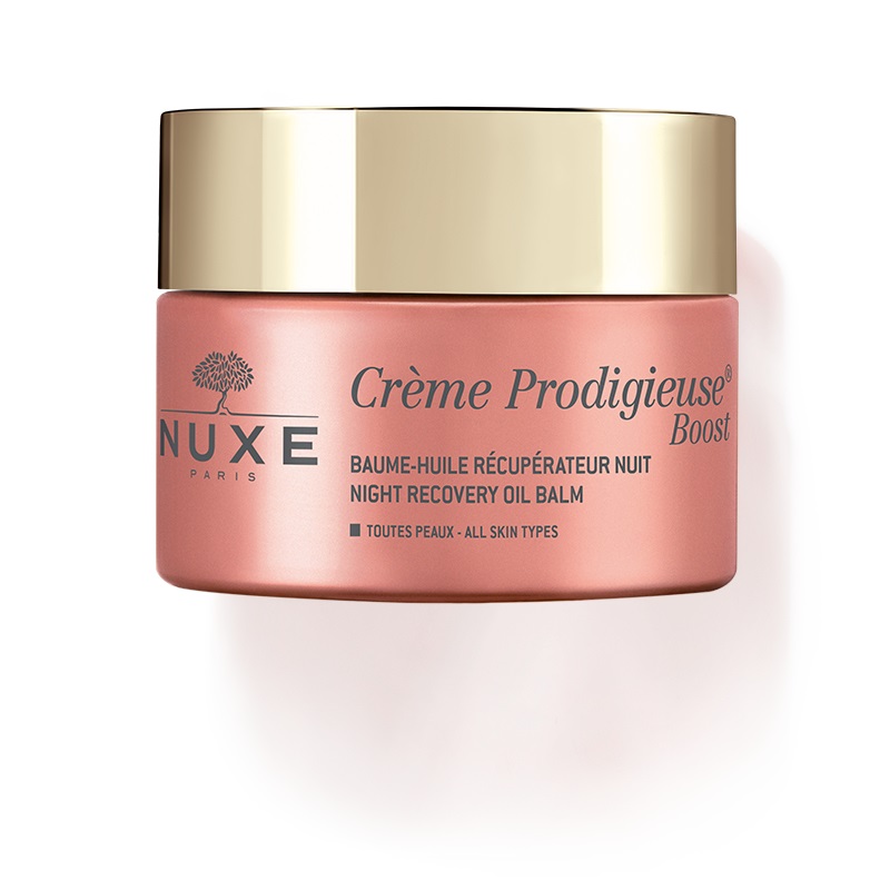 NUXE Crème Prodigieuse Boost Balsamo Olio Riparatore Notte 50 ml - Complesso Antiossidante al Fiore di Gelsomino