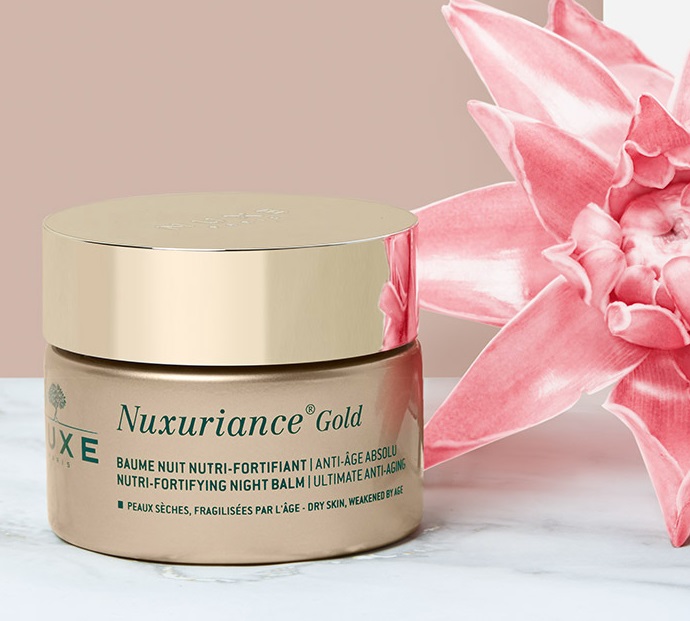 NUXE Nuxuriance Gold Balsamo Notte Nutriente Fortificante Anti-Età 50 ml