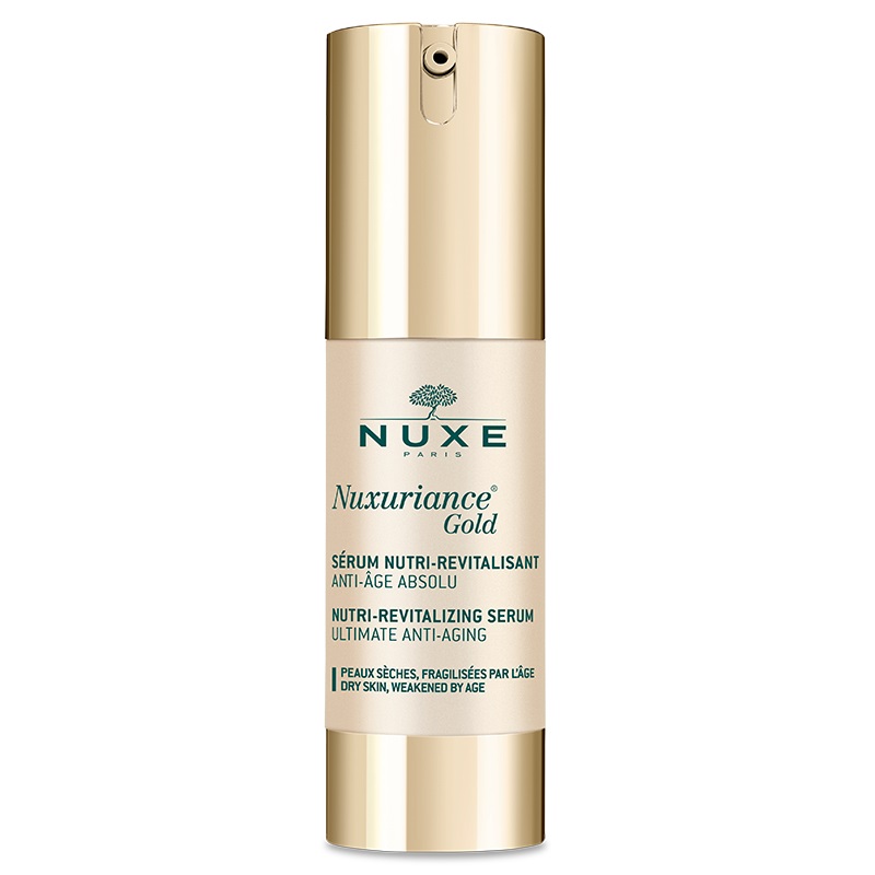 Nuxe Nuxuriance Gold Siero Nutriente Rivitalizzante 30 ml - Siero Antietà per Pelli Secche