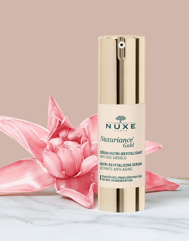 Nuxe Nuxuriance Gold Siero Nutriente Rivitalizzante 30 ml - Siero Antietà per Pelli Secche