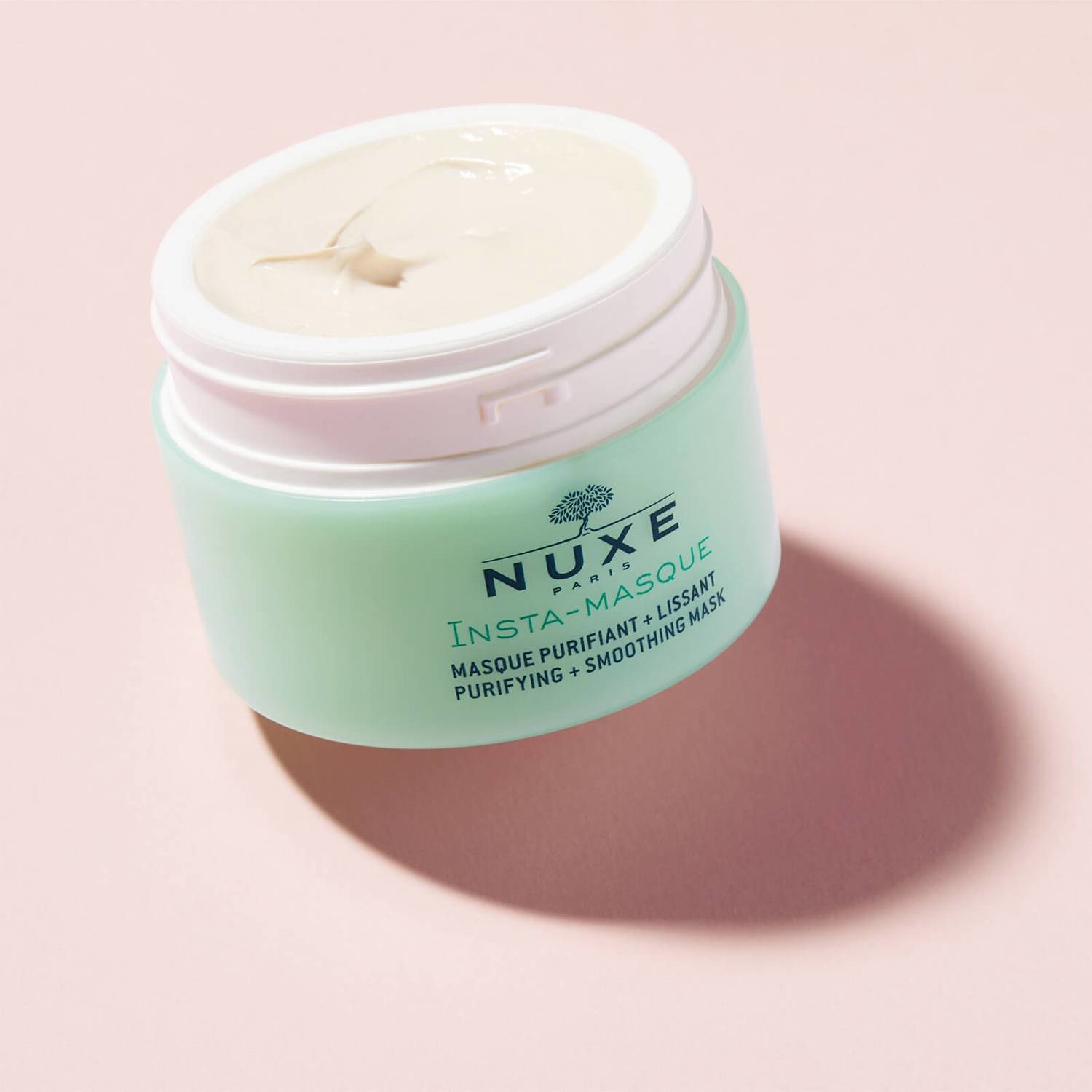 NUXE Insta-Masque Maschera Purificante e Levigante 50 ml - All'Argilla e Acqua Floreale di Rosa, Adatta a Tutti i Tipi di Pelle