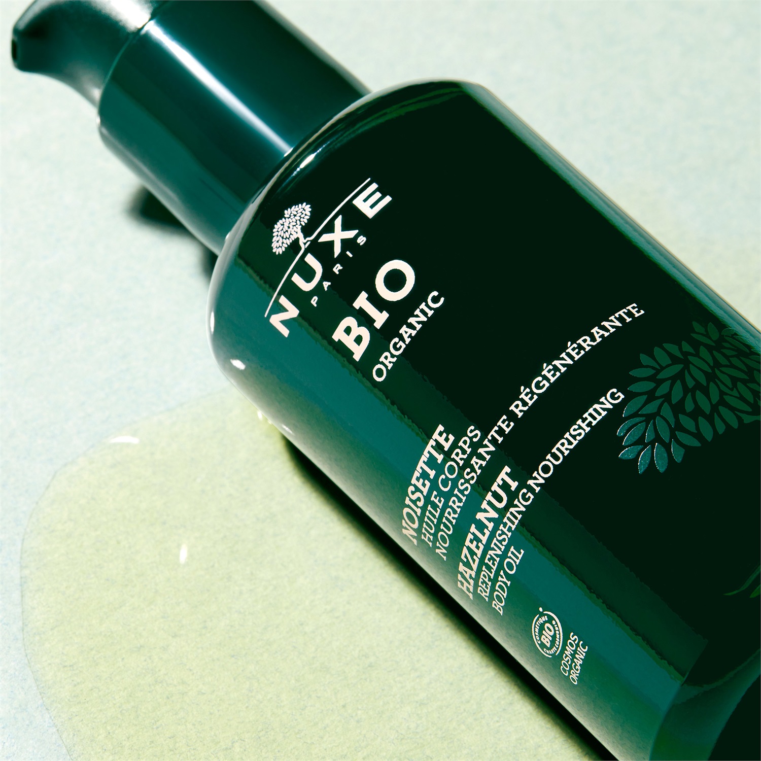 NUXE Olio Corpo Nutriente Rigenerante Bio 100 ml - Ideale per Pelli Secche, Texture Sensoriale