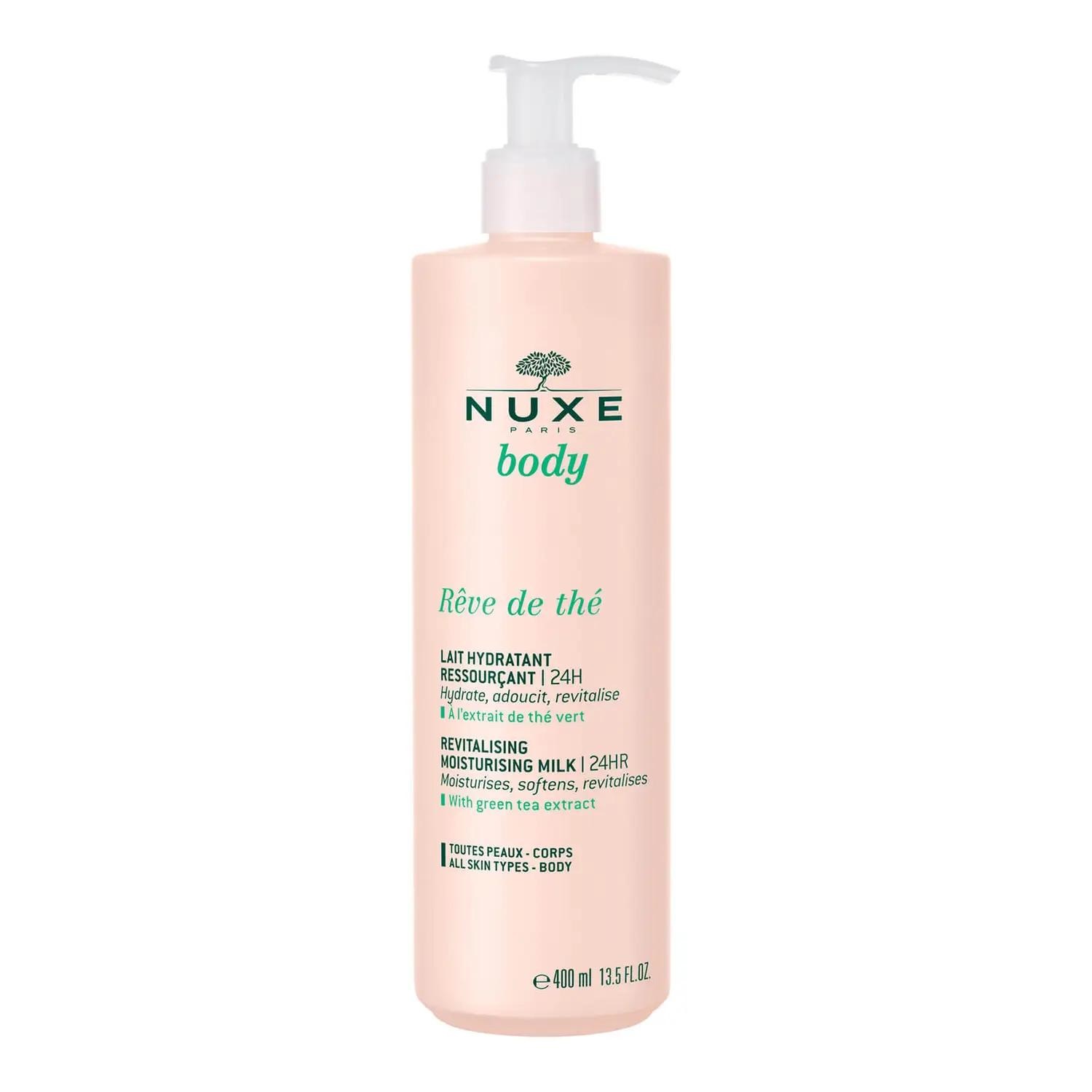 Nuxe Rêve De Thé - Latte Idratante Rivitalizzante 400ml con Estratto di Tè Verde