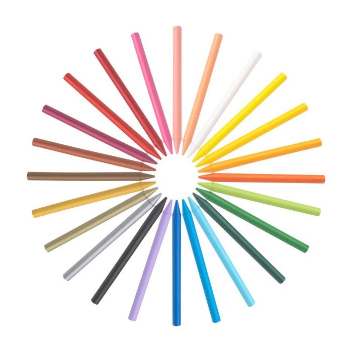 BIC Kids Pastelli Plastidecor - Plastica - 12 Colori Assortiti - Astuccio da 12 Pezzi - Ultra-resistenti e Facili da Impugnare