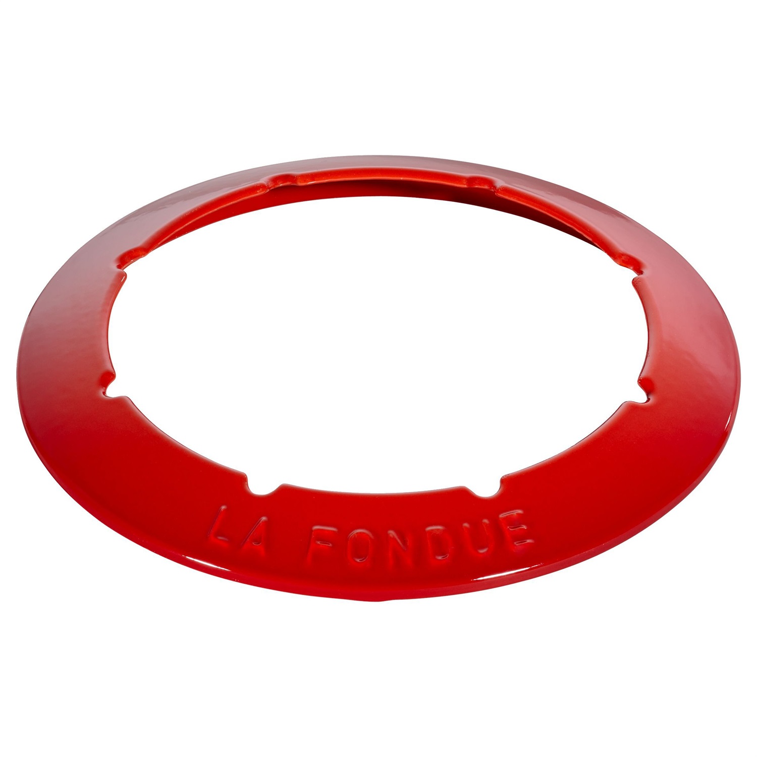 STAUB Set Fonduta con 6 Forchette, Capacità 1,6 L, Ø 18 cm, Ciliegia - Adatto per Fonduta di Formaggio, Cioccolato e Carne