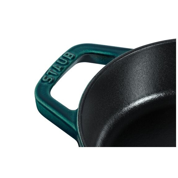 Staub Teglia da Forno Ovale in Ghisa Smaltata 33 cm - Capacità 2,8 L - Colore Verde o Marino