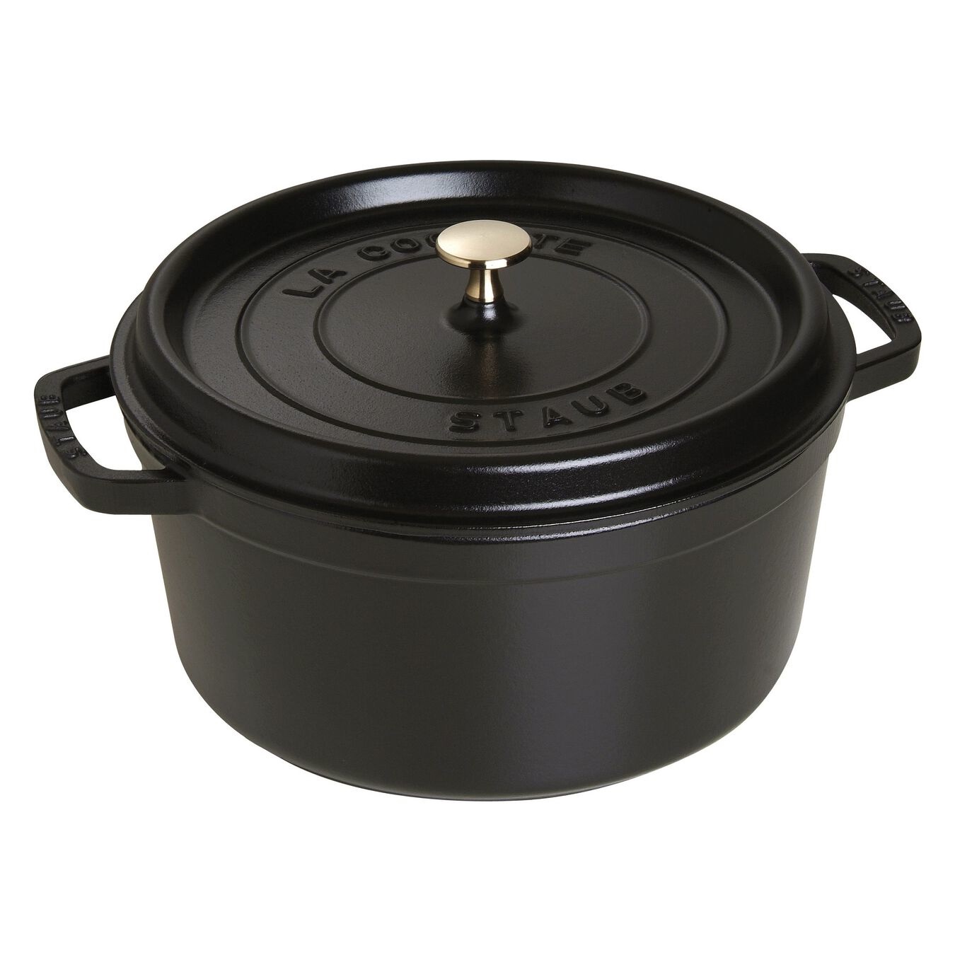 STAUB Cocotte Tonda in Ghisa Nero - Ø 28 cm