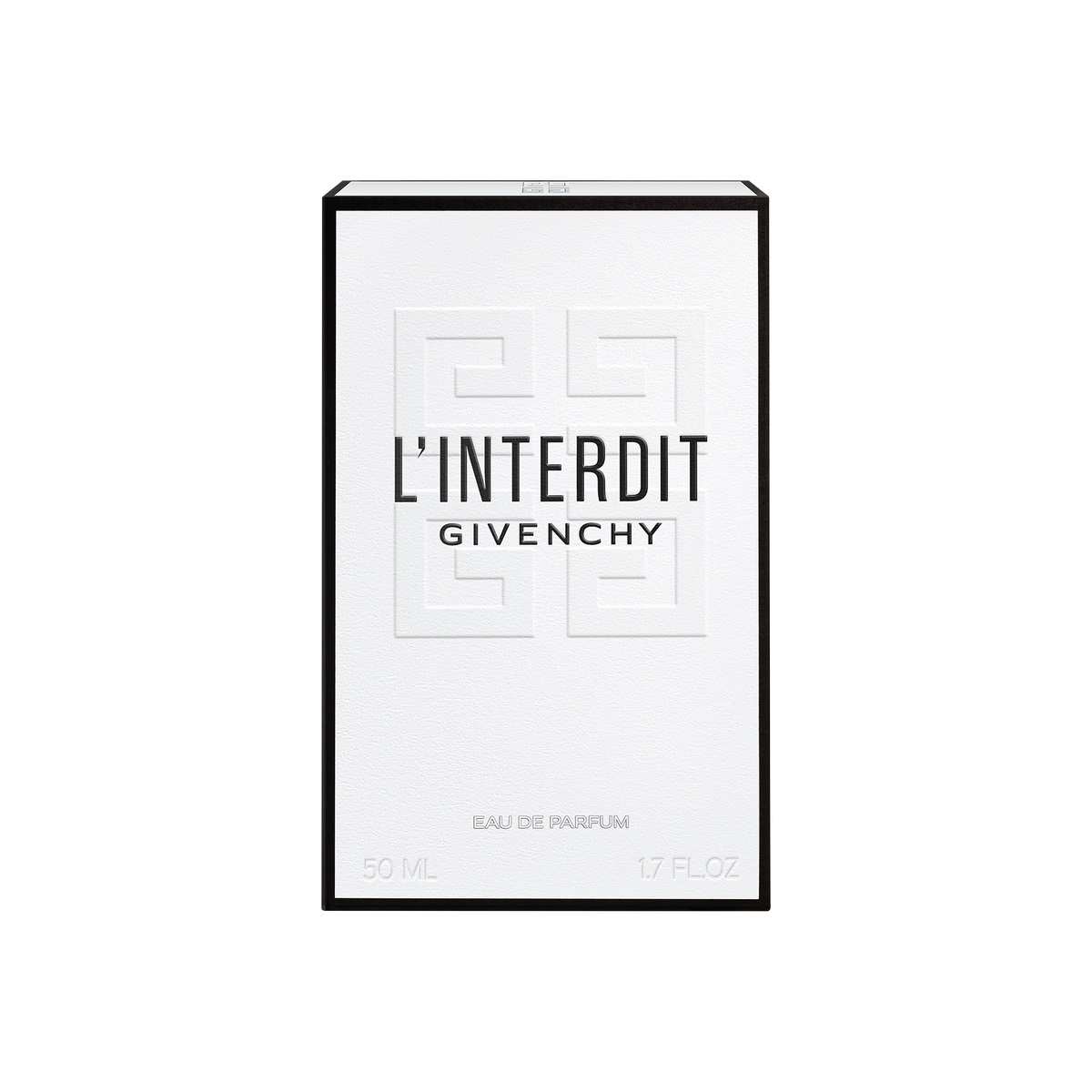 Givenchy L'Interdit Eau De Parfum 50ml - Fragranza Femminile Intensa e Sensuale con Fiori Bianchi e Note Legnose