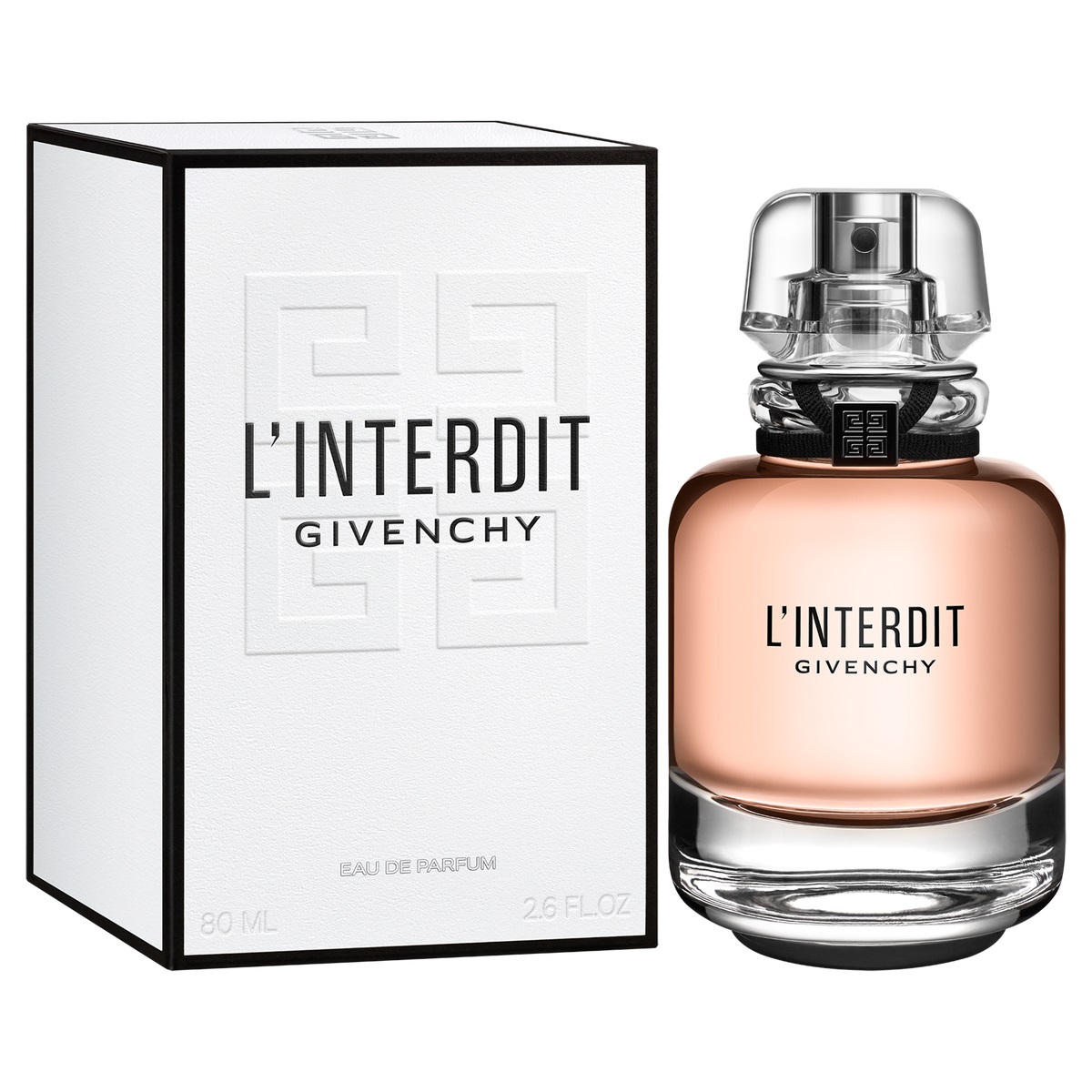 Givenchy L'Interdit Eau de Parfum 80 ml - Fragranza Orientale-Floreale per Donna con Note di Bergamotto, Fiori d'Arancio e Tuberosa