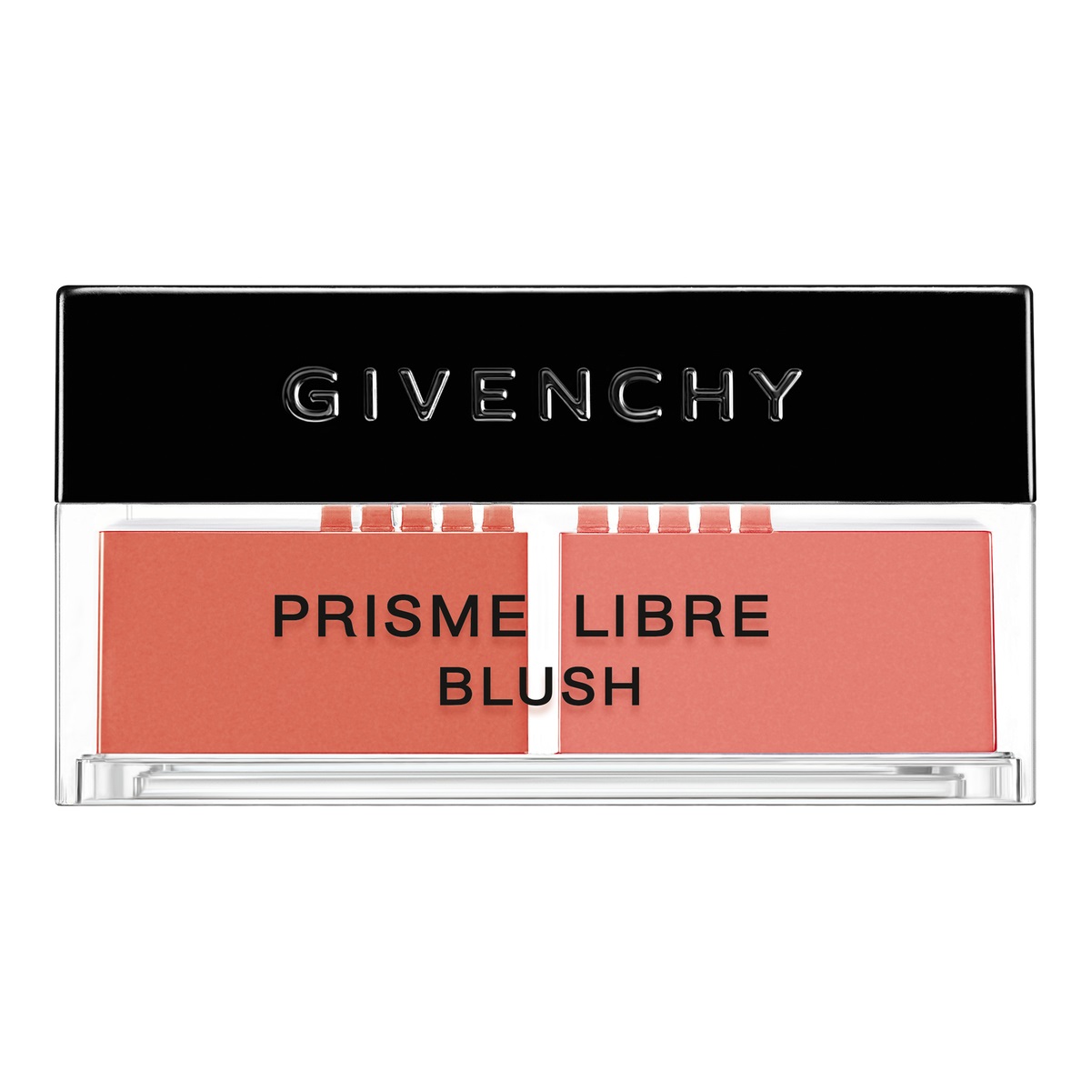 Givenchy Prisme Libre Blush 06 Flanelle Rubis - Fard in Polvere Libera con 4 Tonalità per un Colore Multidimensionale e Naturale