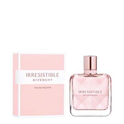 Givenchy Irresistible Eau de Toilette 50 ml - Fragranza Floreale Fruttata per Donna con Rosa Luminosa e Legni Muschiati