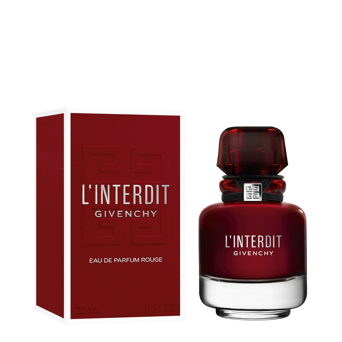 Givenchy L'Interdit Eau de Parfum Rouge 35 ml - Fragranza Femminile Sensuale con Accordo Rosso Incandescente