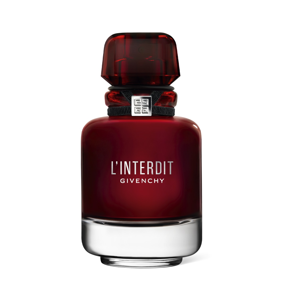 Givenchy L'Interdit Rouge - Eau de Parfum 50 ml, Fragranza Floreale Ambrata con Accordo Rosso Incandescente