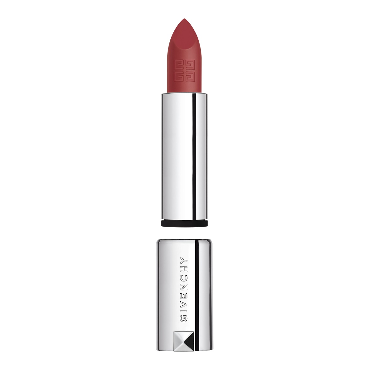 Givenchy Le Rouge Sheer Velvet Ricarica N. 27 Rouge Infusé - Rossetto Mat con Alta Tenuta e Idratazione