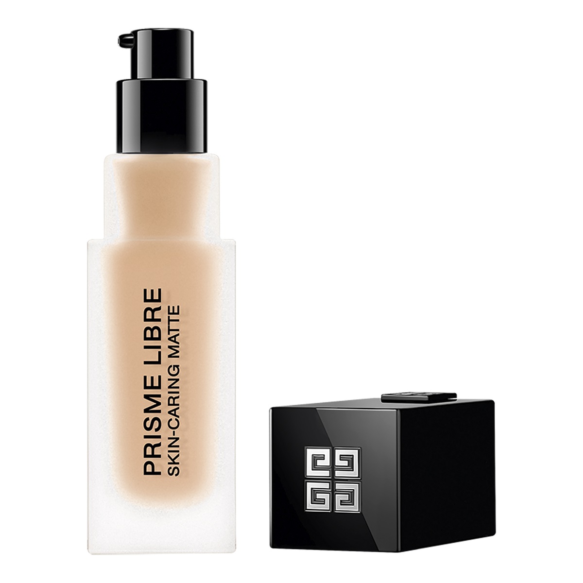 Givenchy Prisme Libre Skin-Caring Matte Foundation 1-W100 30ml - Fondotinta Liquido Opacizzante con 24 Ore di Tenuta e Benefici per la Pelle