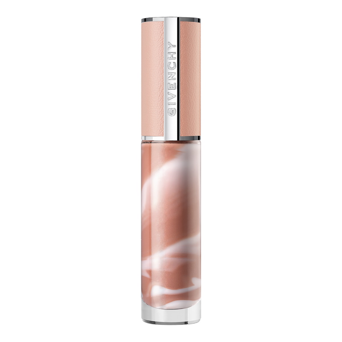 Givenchy Rose Perfecto Liquid Lip Balm 110 Milky Nude - Balsamo Labbra Liquido Marmorizzato con Acido Ialuronico e Vitamina C